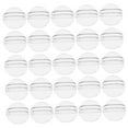 thumbnail image 4 of SHOWERORO 100Pcs Transparent Resin Place Card Holders for Table with Stable Round Clip Design for Weddings, 4 of 8