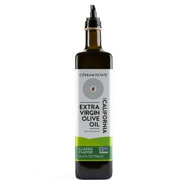 Cobram Estate Classic 100% California Extra Virgin Olive Oil, 25.4 fl oz Glass Bottle