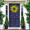 thumbnail image 4 of Holiday Home Decoration Pumpkin Simulation Garland Green Garland For Door, 4 of 6