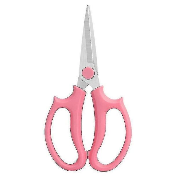 Garden Flower Scissors, Stainless Steel Floral Shears, Strong Pruner For Flowers, Branches--green