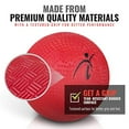thumbnail image 2 of GSE 10" Playground Ball - Kickball, Bouncy Dodgeball, Handball For Indoor & Outdoor Games (Red 2 of 13