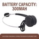 thumbnail image 4 of OY131 BT 5.4 Auriculares Inalámbricos Micrófono Ajustable Auriculares con Cancelación de Ruido Auriculares para Centro de Llamadas para Teléfonos Char, 4 of 8