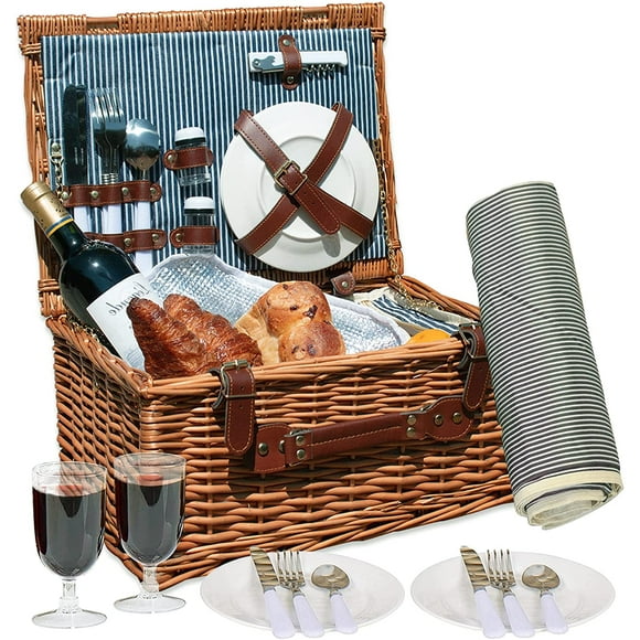 Wicker Picnic Basket
