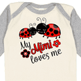 thumbnail image 4 of Inktastic My Mimi Loves Me with Cute Ladybugs Boys or Girls Long Sleeve Baby Bodysuit, 4 of 5