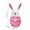 Pink, variant on Inflatable Easter Bunny Egg Balloon - Outdoor Yard Decoration Bunny Egg Lawn Ornament, Inflating Easter Decor for Garden and Party Display