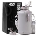 thumbnail image 2 of H2O Capsule Bouteille d'Eau 2.2L Demi-Gallon avec Manchon de Rangement et Couvercle à Paille – Grand Contenant Réutilisable Sans BPA avec Poignée - Grande Gourde de Sport, 2.2 Litres (74 Onces) Ashville, 2 of 4