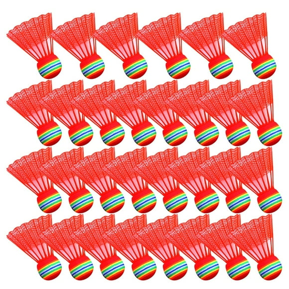 Fun and Safe 30pcs Sponge Shuttlecocks Ideal Badminton Balls for Children