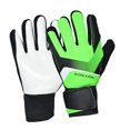 thumbnail image 4 of Guantes de portero engrosados, anticolisión, tamaño ajustable, protección de manos de látex. Talla 6 verde, 4 of 9