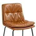 thumbnail image 6 of Set of 2 Aleco Beige Fabric Bar Stool with Metal Nail Head Accents, 6 of 9