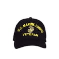 thumbnail image 1 of Rothco U.S. Marine Veteran Hat Black, 1 of 3