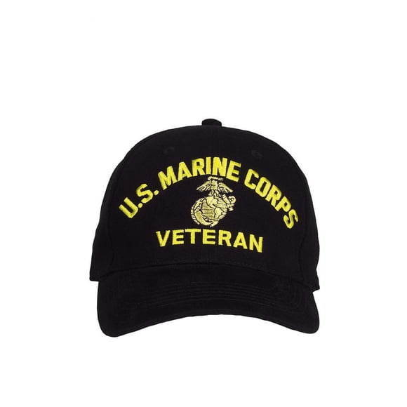 Rothco U.S. Marine Veteran Hat Black