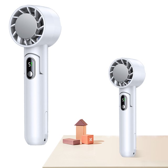Ventilador Refrigeración Plegable Mini Portátil Mano Con Batería Carga USB Multifuncional para Viajes Al Aire Libre