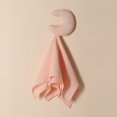 thumbnail image 4 of Toalla Para Apaciguar Al Bebé Baby Appease Towel Toalla pacificadora infantil para regalo de bebé (Luna rosa claro), 4 of 7