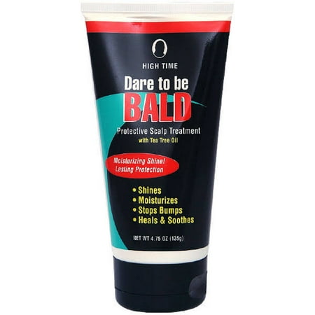 High Time Dare To Be Bald Protective Scalp Treatment with Tea Tree Oil 4.75 (Best Moisturizer For Bald Scalp)