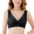 thumbnail image 1 of Harpily 2025 Bra Bra For Womens Underwire Bra Lace Floral Bra Unlined Unlined Plus Size Full Coverage Bra, 1 of 5