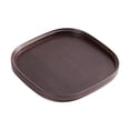 thumbnail image 1 of Bandeja de madera para aperitivos, desayuno, mesa de centro, bandeja de almacenamiento, bandeja para frutas. cuadrado, 1 of 9
