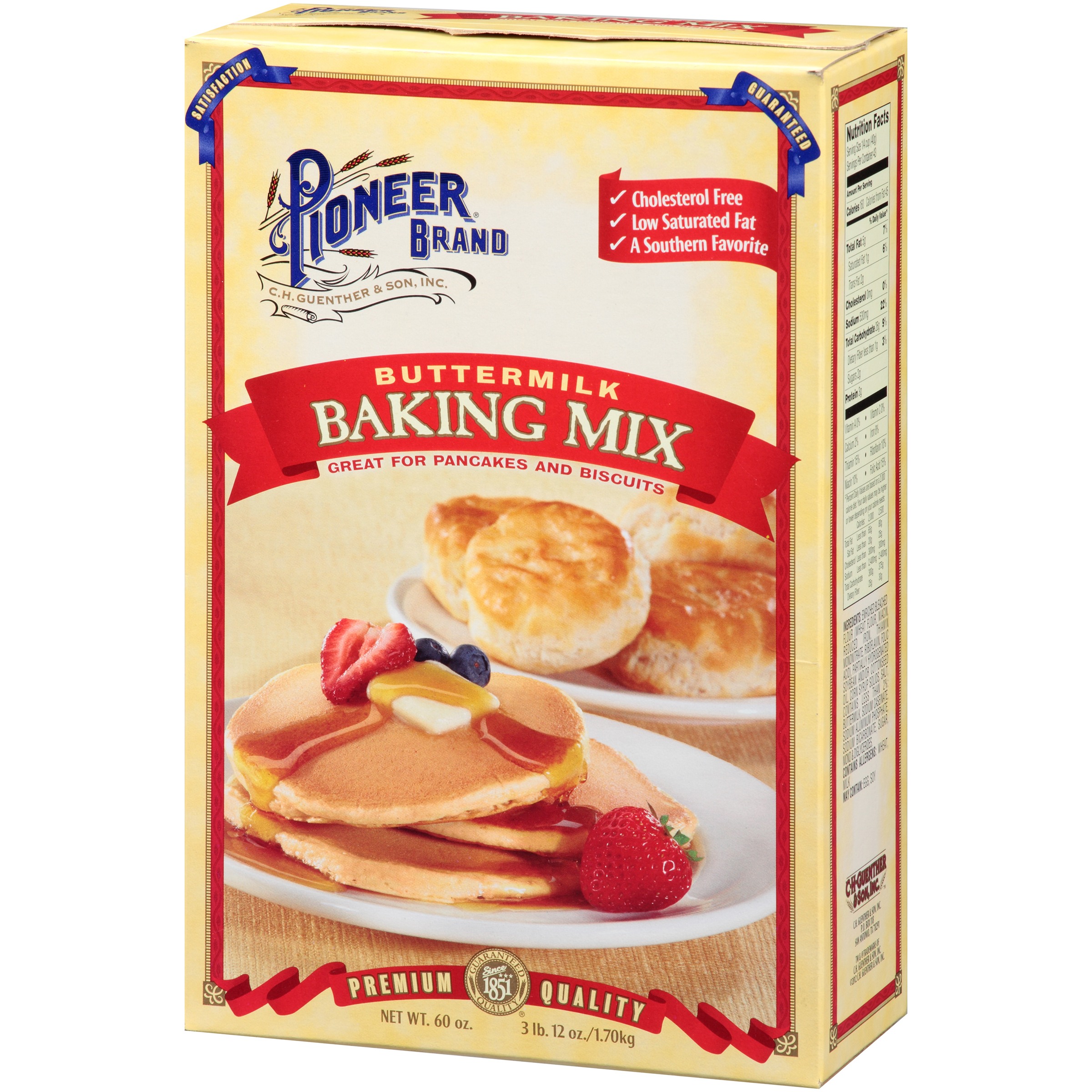 Pioneer Brand Buttermilk Baking Mix, 60 oz - Walmart.com