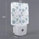 thumbnail image 2 of Balery Retro ice blue snowflakes Luz Nocturna LED con Sensor Automático, Enchufe con Sensor Crepuscular, Luz Suave de 0.5W para Dormitorio, Pasillo, Baño-US, 2 of 7