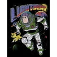 thumbnail image 2 of Men's Lightyear Buzz and Sox Protecting The Galaxy Graphic Tee Black 2X Large, 2 of 5