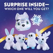 The Elf on the Shelf Noorah Snow Sculpture Surprise – Magical Arctic Fox Toy with Mini Plush Inside (1 of 4 Styles)