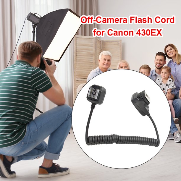 OC-E3 Camera Extension Cord Off-Camera Flash Sync Focus Cable Hot Shoe Cord for Canon Nikon Flashlight Supplies