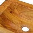 thumbnail image 5 of vidaXL Basin Solid Wood Teak 19.7"x13.8"x3.9", 5 of 6
