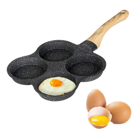 

SPRING PARK Egg Frying Pan Pancake omelette pan cooker pans 4-Cups non-stick cookware Aluminium Alloy Fried Egg Cooker