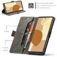 thumbnail image 3 of Wallet Case for Google Pixel 6,Magnetic Protect PU Leather Flip Case with Card Holders RFID Blocking Kickstand Shockproof Protection Case for Google Pixel 6 2021 (Brown), 3 of 15
