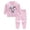 Light Pink, variant on Toddler Baby Boys Girls Spring Clothes Letter Long Sleeve Sweatshirts Pants Set 2 Piece Outfits 2PC 3 6 9 12 18 24 Months 2T 3T Long Sleeve Pajamas Set (Blue, 4-5 Years)