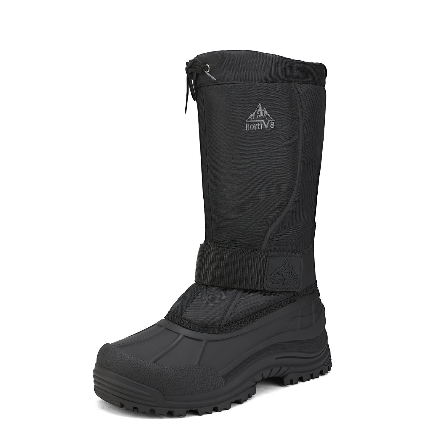 Nortiv8 Mens Winter Snow Boots Outdoor Hiking Boots Warm Lightweight ...