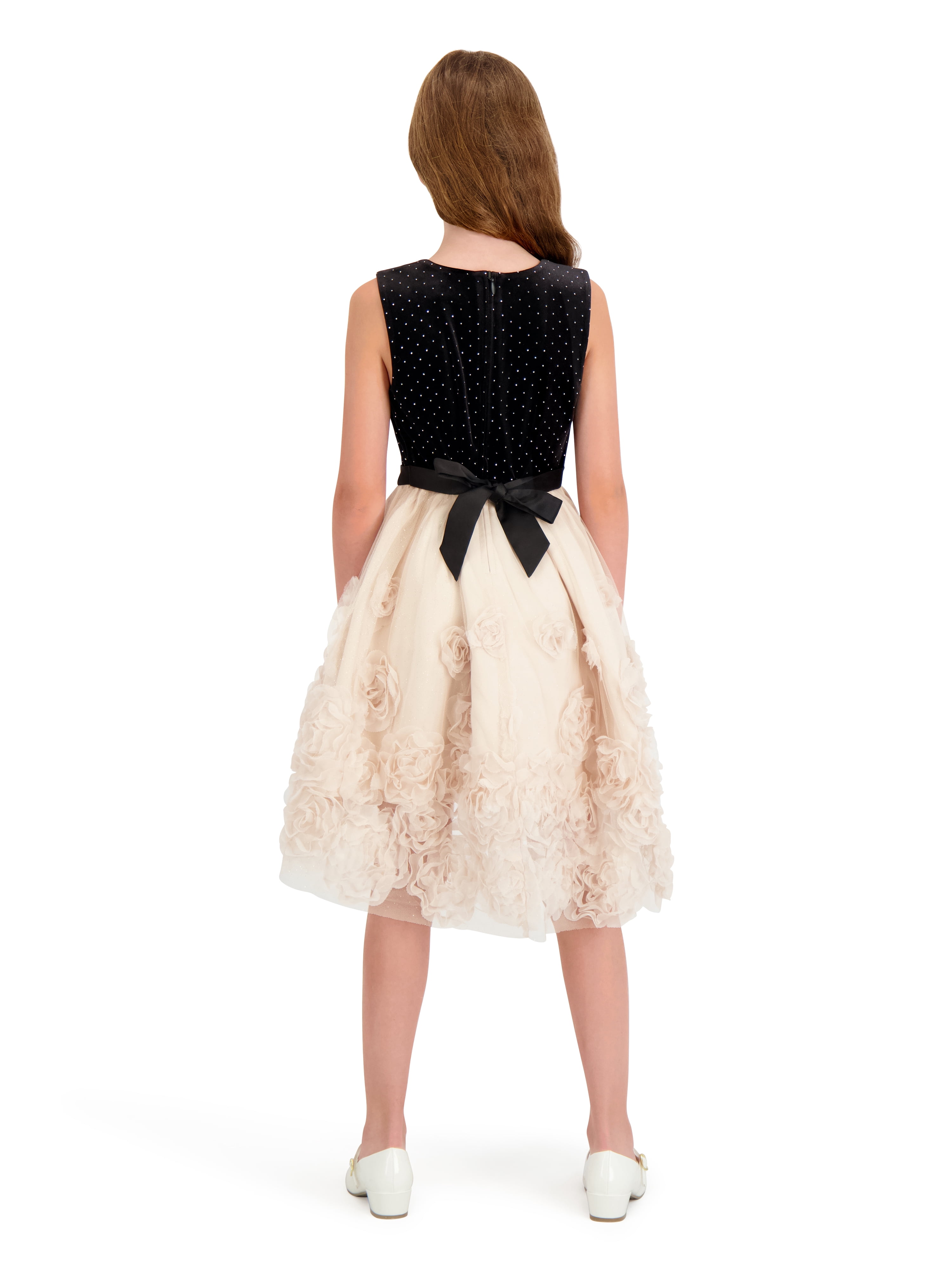 Kensie Girl Sleeveless Velvet High Low Dress, Sizes 4-16