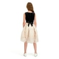 thumbnail image 3 of Kensie Girl Sleeveless Velvet High Low Dress, Sizes 4-16, 3 of 4