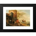 thumbnail image 2 of Dirk Stoop 18x14 Black Modern Framed Museum Art Print Titled - The Departure for the Hunt, 2 of 5