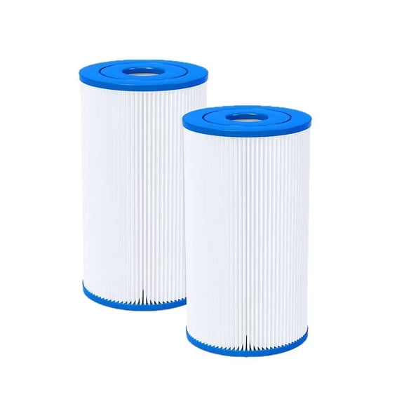 5x2.5" Pleated Filter Cartridge for Cold Plunge System & Pool ,20 Micron Filtration, Replacement Cartridge for Ice Bath (2-Pack)
