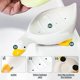 thumbnail image 5 of (Blancbote Lindo Soporte De Drenaje De Jabón En Forma De Pato, Caja De Almacenamiento Creativa Sin Agua, Adecuado para Ducha, Bañera De Baño V, 5 of 5