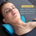 thumbnail image 4 of Étireur de Cou et Épaules Relaxant Oreiller de Massage Dispositif de Traction Chiropratique Cervicale pour Soulagement de la Douleur Alignement de la Colonne Cervicale, 4 of 5