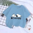 thumbnail image 5 of Camiseta de algodón de dibujos animados de Snoopy para niños y niñas, camiseta de moda para niños y niñas, camiseta de verano para niños, camiseta de moda para niños, camiseta superior 2024, 5 of 5