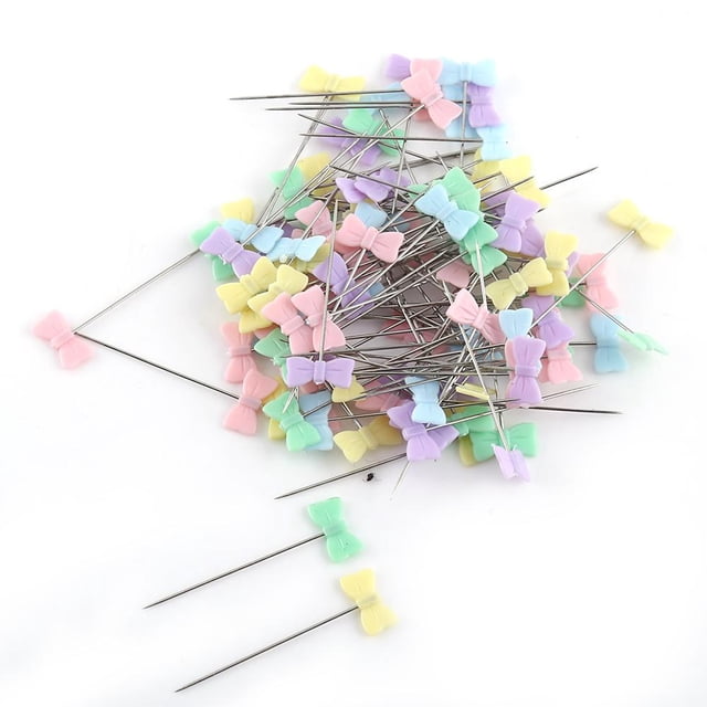 HURRISE 100pcs DIY Sewing Patchwork pins Quilting tool,Sewing accessories