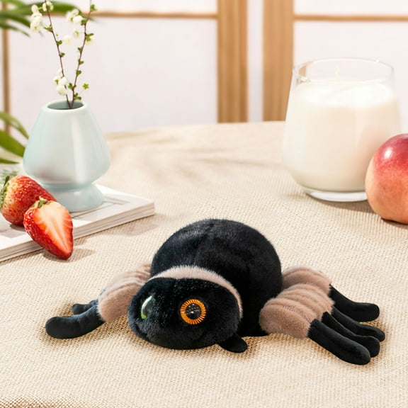 Nebwoak Adorable Toy for Boy 2-6 Year Big-eyed Spider Doll Wacky Cute Doll Put A Doll Toy Gift