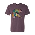 thumbnail image 3 of Dean Russo Raptor Animal Lover Mens Premium Tri Blend T-Shirt, Vintage Purple, XX-Large, 3 of 6