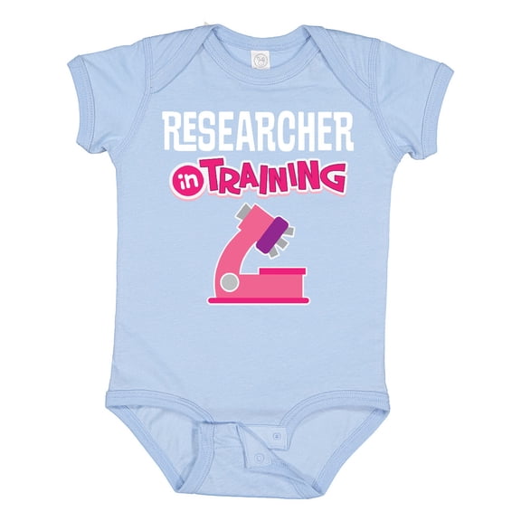 Inktastic Future Researcher in Training Scientist Boys or Girls Baby Bodysuit