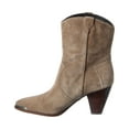 thumbnail image 2 of Veronica Beard Cody Suede Bootie, 9.5, Brown, 2 of 5