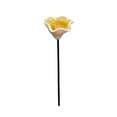 thumbnail image 2 of Ceramic Pollinator Watering Station, Handmade Flower Shaped Bird Bath Garden Stake, Colorful Water Feeder for Bees and Butterflies, Outdoor Yard Art 1.5x8.7 Inches, 2 of 3
