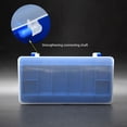 thumbnail image 5 of Portable Fishing Tackle Box 11 Compartments Double-layer Lure Bait Storage Case Large Capacity Fishing Tool Box, 5 of 8