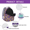 thumbnail image 4 of "Wildflower & Sunflower Backpack - Trendy School Backpack for Women, Roomy, Water-Resistant, Comfortable Straps, Floral Design for Daily Use", 4 of 6