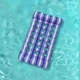 thumbnail image 5 of Silla flotante inflable para piscina, colchón de aire reforzado para relajarse en el agua, cómoda cama de agua, flotador duradero para adultos, 5 of 5