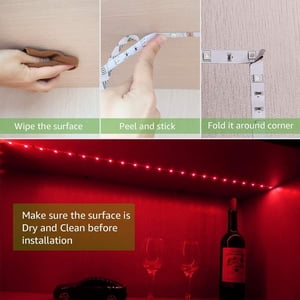 Led Lights Strip Background Lighting Led Strips LED Lights Strip RGB DC5V Flexible Lamp Tape USB TV Background Lighting LED Strips With Remote Control
