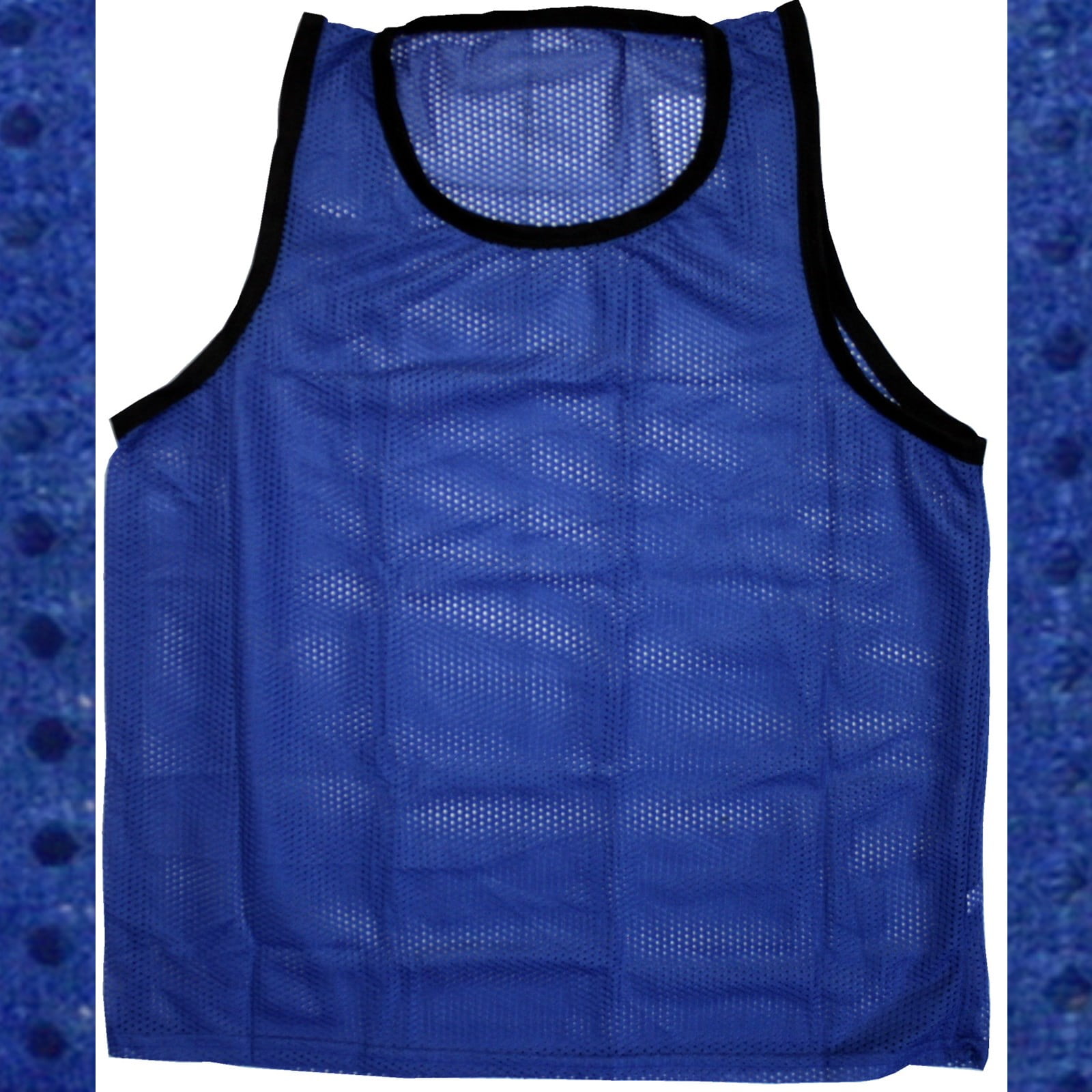 Adult Blue Scrimmage Training Vests Pinnies, Quantity 6