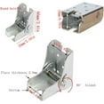 thumbnail image 4 of EcoNesxp 1 pair 2 pack table leg hinge folding bracket self-locking hinge leg accessories and corner braces suitable for folding leg folding workbench kitchen folding table piece pack table leg hinge, 4 of 5