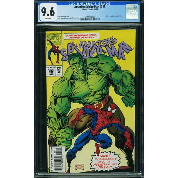 Amazing Spider-Man #382 - CGC 9.6 Comic Book